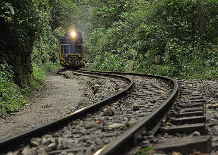 Train to Machu Picchu Peru Rail